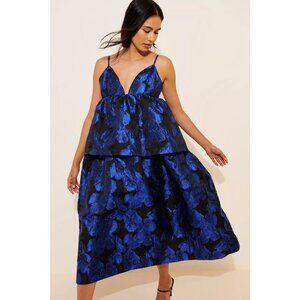 Anthropologie Sleeveless Open-Back Midi Dress NEW